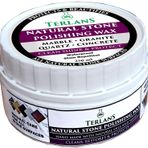 Terlans Doğaltaş Granit Koruyucu Vaks 250 ml | Natural Stone Protection Wax | Doğal Saten Görünüm, Leke İtici Bakım | Parlatıcı Değil Koruyucu Cila