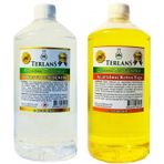 TERLANS Kokusuz Terebentin ve Resim Yağı (Keten Yağı) 2 x 1000 ml
