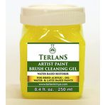 Terlans Sanatsal Boya ve Fırça Temizleyici Yoğun Kıvam 250 ml Art Paint Brush Cleaner Restorer