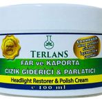 Terlans UV Korumalı Far ve Kaporta Parlatıcı & Pasta Cila 100 ml Headlight Restorer and Polish Cream