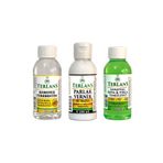 Terlans Yağlı Boya Yardımcı Malzemeler Terebentin - Vernik - Boya Temizleyici 3 x 100 ml