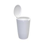 Terletmez Shop 6 Lt Banyo Mutfak Tezgah Üstü Çöp Kovası - Beyaz - 000-Siyah - Option-1