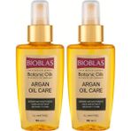 Terletmez Shop Bioblas Argan Yağlı Saç Bakım Yağı – Durulanmayan, Karşı Koruyucu, Onarıcı & Parlaklık Veren SERUM,%100 Besleyici Etki, 100 ml (2 Paketi) - 0 - 3 Yaş - 0 - Siyah
