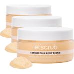 Terletmez Shop Let'scrub Cold Effect Body Scrub, Mentollü ve Kafur (3 Paketi) - Option-1