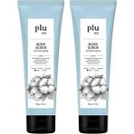 Terletmez Shop Plu 365 Body Scrub Musk 100 gr Pamuk Çiçekli Vücut Peelingi (2 Paketi) - Option-1