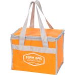 Term Bag Katlanabilir Profesyonel Isı Yalıtımlı Termal Termo Termos Kamp Piknik Çantası Sıcak Soğuk Tutucu 20 Litre - 20 lt - Turuncu