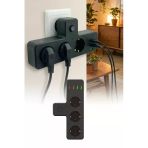 Termal Akım Korumalı Priz Çoğaltıcı Usb Type-C Hızlı Çıkışlı Elektronik Eşya Koruyucu