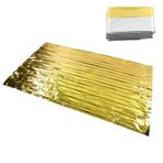 Termal Battaniye, Acil Durum Battaniyeleri Yansıtıcı Etki 3 Adet Açık Seyahat Vahşi Keşfetmek Için (160x210cm)