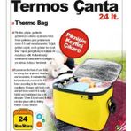 Termal Çanta Termos Çanta Piknik Kamp Çantası Sıcak Ve Soğuk Tutan Çanta 24 Litre