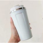 Termal Kahve Kupası 510 Ml Paslanmaz Çelik Vakumlu Matara Yalıtımlı Bardak Su Şişesi 17,5X8,5Cm