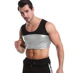 Termal Sauna Atlet Korse Yağ Yakımına Yardımcı Terleten İncelten Zayıflatan Termal Atlet Dik Duruş (medium (M))