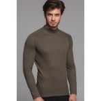 Termal Üst Içlik - Balıkçı Yaka - Thermoform - Haki - XL
