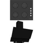 Termikel Ankastre Set (Bh P6144C B + Ch C6532C Bb) - Siyah