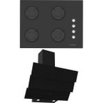 Termikel Ankastre Set (Bh P7144C B + Ch S6532C Bb) - Siyah