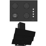 Termikel Ankastre Set (Bh P7194C B + Ch S6532C Bb) - Siyah