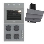 Termikel Ankastre Set (Bo O6435C A + Bh P6144C A + Ch S6532C Ba) - Antrasit