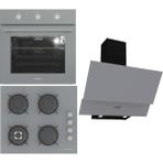 Termikel Ankastre Set (Bo O6435C A + Bh P6194C A + Ch C6532C Ba) - Antrasit