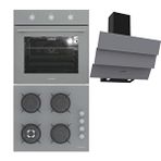 Termikel Ankastre Set (Bo O6435C A + Bh P6194C A + Ch S6532C Ba) - Antrasit