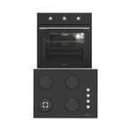 Termikel Ankastre Set (Bo O6435C B + Bh P7194C B) - Siyah