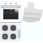 Termikel Ankastre Set (Bo O6435C W + Bh P6194C W + Ch S6532C Ww) - Beyaz