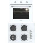 Termikel Ankastre Set (Bo O6435C W + Bh P7194C W) - Beyaz