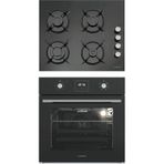 Termikel Ankastre Set (Bo O64D5C B + Bh P6144C B) - Siyah