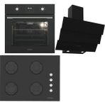 Termikel Ankastre Set (Bo O64D5C B + Bh P7144C B + Ch S6532C Bb) Siyah Renk A Enerji Sınıfı Yüksek Performans