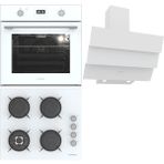 Termikel Ankastre Set (Bo O64D5C W + Bh P6194C W + Ch S6532C Ww) - Beyaz