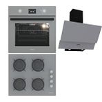 Termikel Ankastre Set (bo O6555c A + Bh P6144c A + Ch C6532c Ba) Antrasit