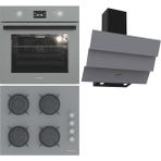 Termikel Ankastre Set (Bo O6555C A + Bh P6144C A + Ch S6532C Ba) - Antrasit