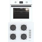 Termikel Ankastre Set (Bo O6555C W + Bh P7144C W) - Beyaz