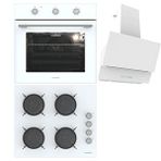 Termikel Beyaz Ankastre Set (BO O6435C W - BH P6144C W - Argemon Ww60)