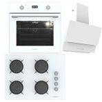 Termikel Beyaz Ankastre Set (BO O64D5C W - BH P7144C W - Argemon Ww60)