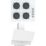 Termikel BH P6144C W - CH C6532C WW Beyaz 2'li Ankastre Set