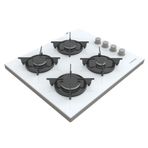 Termikel BH P6148C W NG Beyaz Set Üstü Doğalgaz Cam Ocak