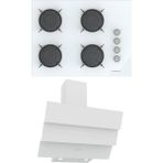 Termikel BH P7144C W - CH S6532C WW Beyaz 2'li Ankastre Set