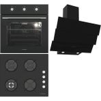Termikel BoOO6435C B - BH P6194C B - CH S6532C BB Siyah 3'lü Ankastre Set