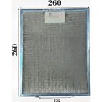 Termikel İle Uyumlu Davlumbaz 26X26 CM Arka Aralık 12,5CM Aspiratör Filtresi