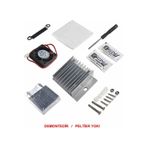 Termo Elektrik Peltier Su Sivi Sogutucu Sistem Dc 12V 6A 60W Bilgisayar Cpu Klima Buzdolabi