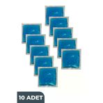 Termojel Soğuk Sıcak Kompres Jel, Ağrı, Şişkinlik, Soğutucu Jel, Isıtıcı Termo Jel 13CMX13CM 10 Adt