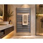 Termorad Alüminyum Mat Gri 50X120 Petsa Slim Havlupan