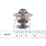 Termostat 88° Escort Focus Mondeo Connect 1.8d - 1.8tdcı 89 07 Transıt 2.5d - Facet 7.8394s
