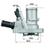 TERMOSTAT (KOMPLE) G1006.88 ALBEA-DOBLO-LINEA-PUNTO-IDEA-BRAVO-500- 1.4 BNZ Lİ MÜŞR LÜ (88C)