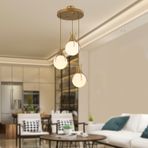 Terra 3lü Yuvarlak Modern Sarkıt Genç Odası Mutfak Yatak Odası Salon Sarkıt Avize