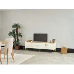 Terra Modern Tv Sehpası 2 Çekmeceli Ve 2 Kapaklı Tv Ünitesi