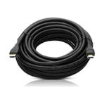Terra Organik G-507DS Plastik Düz Siyah 10 Metre Poşetli HDMI Kablo - Option-1 - Ahşap