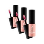 Terra Organik Lip & Cheek Tint - Mat ve Kalıcı Su Bazlı Likit Dudak/yanak Renklendiricisi (3 Paketi) - Option-1
