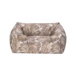 Terra Organik Pet Alpha Merta Açık Kahverengi-Beyaz Kedi ve Köpek Yatağı S 50X60CM - 001-Renkli - 100 x 100 cm
