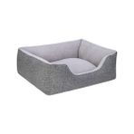 Terra Organik Pet Echo Varro Gri-Gri Köpek Yatağı M 65X80CM - 001-Renkli - 100 x 100 cm