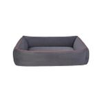 Terra Organik Pet Golf Vita Gri Köpek Yatağı L 85X105CM - 001-Renkli - 100 x 100 cm